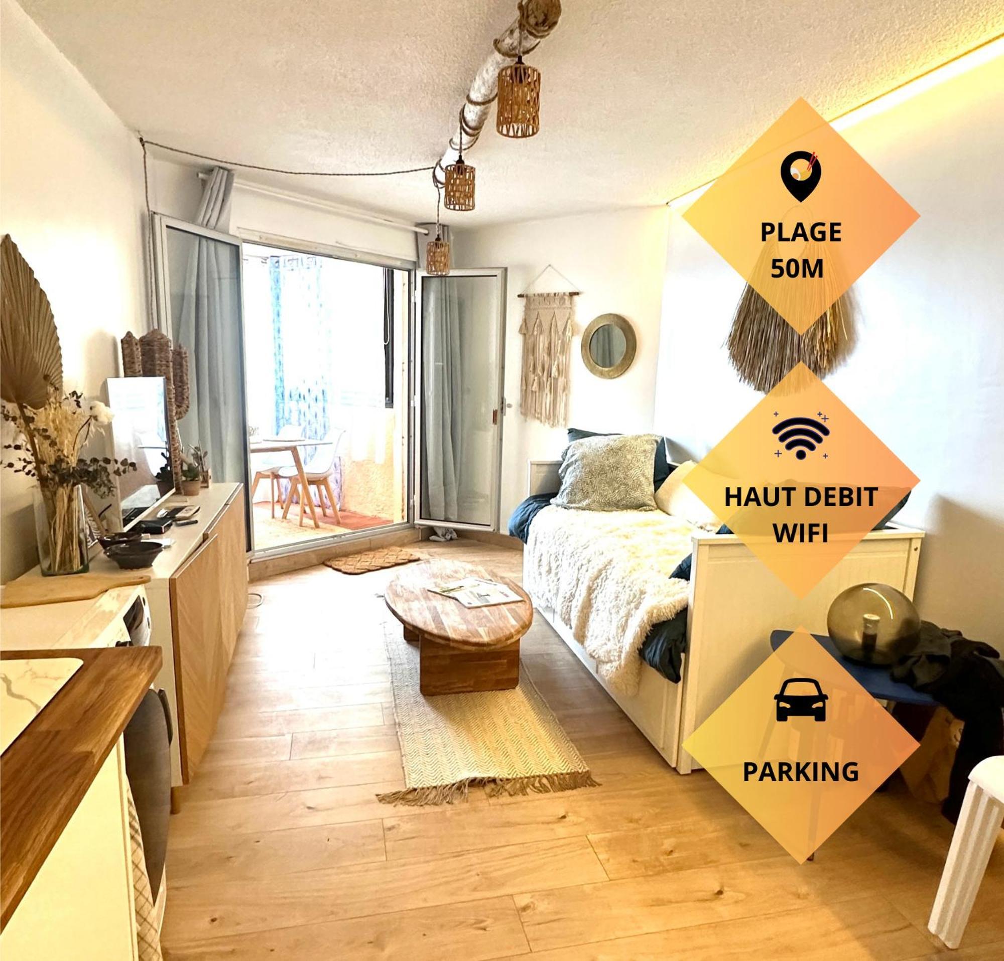 Appartement 2 A 4 Personnes A 50M De La Plage ラカノー エクステリア 写真